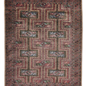 KAFKAZI - PAKISTAN TRADITIONAL HANDKNOTTED CARPET 128 x 172 cm