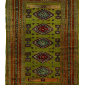 KAFKAZI - PAKISTAN EXCLUSIVE HANDKNOTTED CARPET 195 x 310 cm