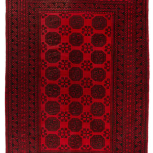 FEEL PAW - AFGHAN TRADITIONAL HANDKNOTTED CARPET 198 x 270 cm