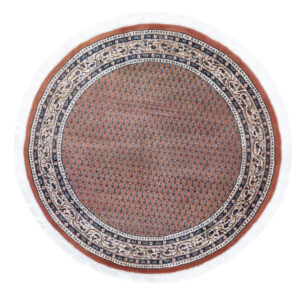 MIR - INDIAN TRADITIONAL HANDKNOTTED CARPET 147 x 147 cm