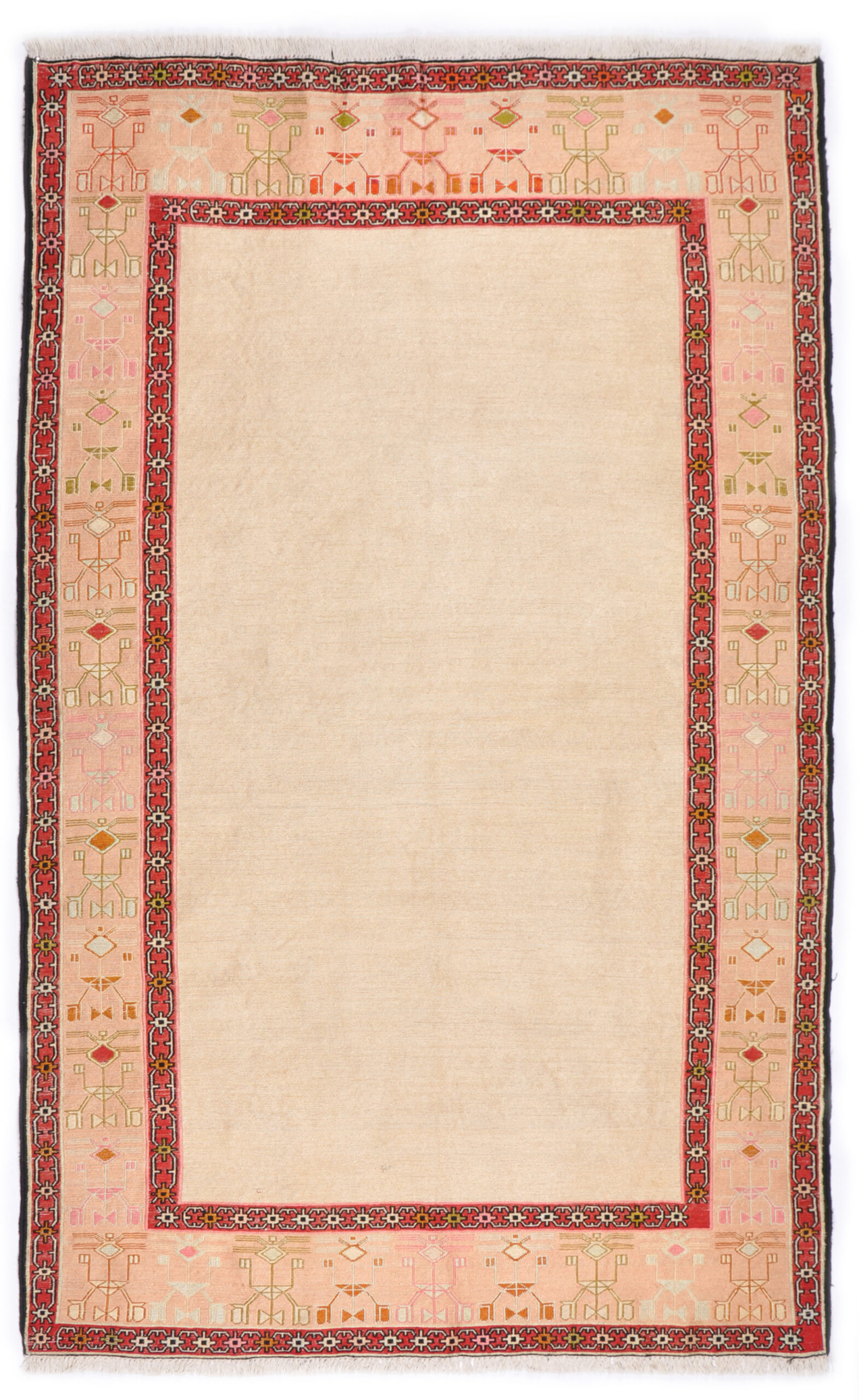 SOUMAK SILK - HANDWOVEN KELIM 114 x 190 cm
