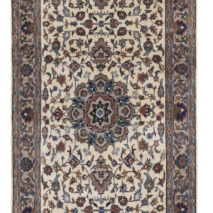 SAROUGH - INDIAN TRADITIONAL HANDKNOTTED CARPET 89 x 340 cm