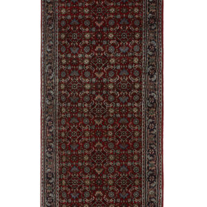 HERATI - INDIAN EXCLUSIVE HANDKNOTTED CARPET 74 x 422 cm
