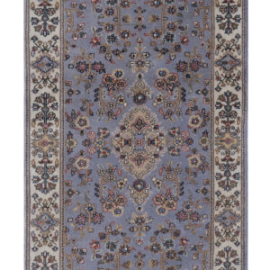 SAROUGH - INDIAN TRADITIONAL HANDKNOTTED CARPET 75 x 287 cm