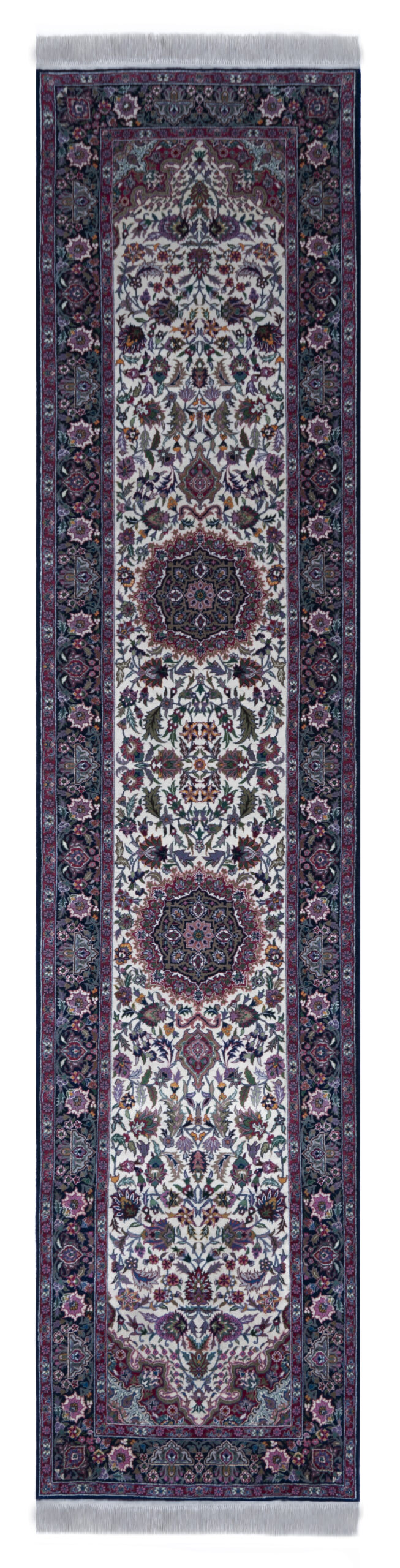 ISFAHAN - EXCLUSIVE HANDKNOTTED CARPET 76 x 333 cm