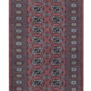BOKHARA - PAKISTAN TRADITIONAL HANDKNOTTED CARPET 77 x 362 cm