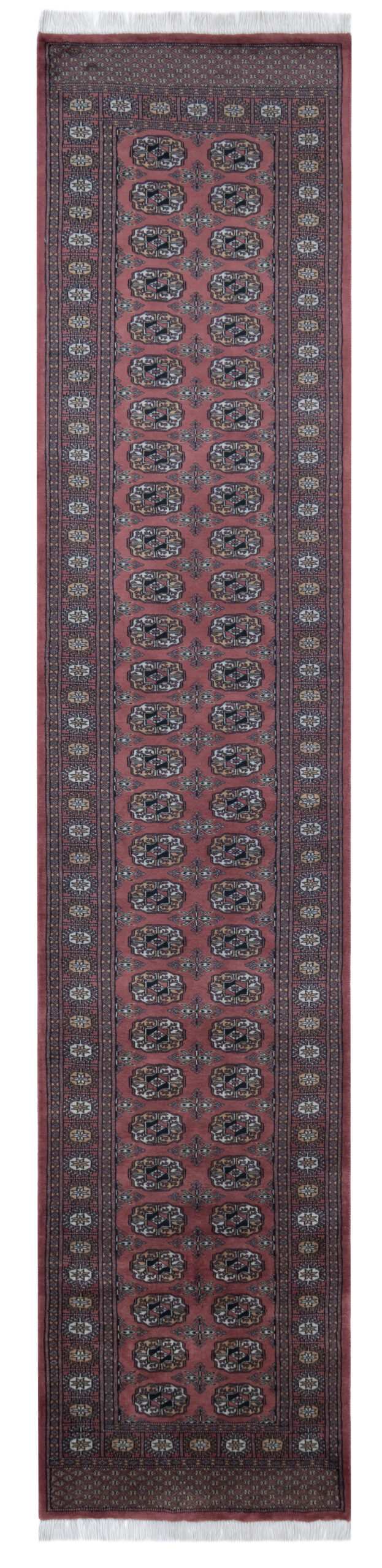 BOKHARA - PAKISTAN TRADITIONAL HANDKNOTTED CARPET 77 x 362 cm