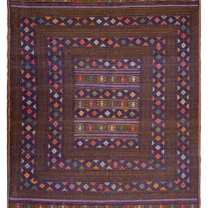 SOUMAK - NEW HANDWOVEN KELIM 140 x 200 cm