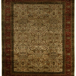 SAROUGH - INDIAN EXCLUSIVE HANDKNOTTED CARPET 248 x 305 cm