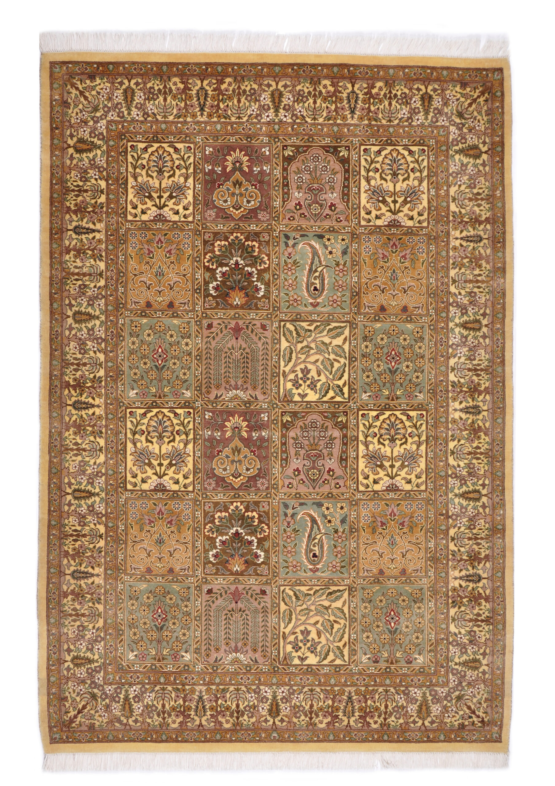 BAKHTIARI - PAKISTAN EXCLUSIVE HANDKNOTTED CARPET 130 x 190 cm