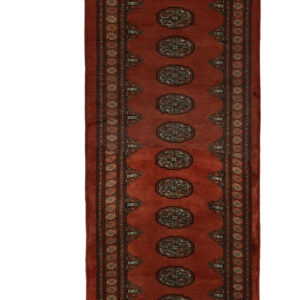 BOKHARA - PAKISTAN TRADITIONAL HANDKNOTTED CARPET 81 x 390 cm