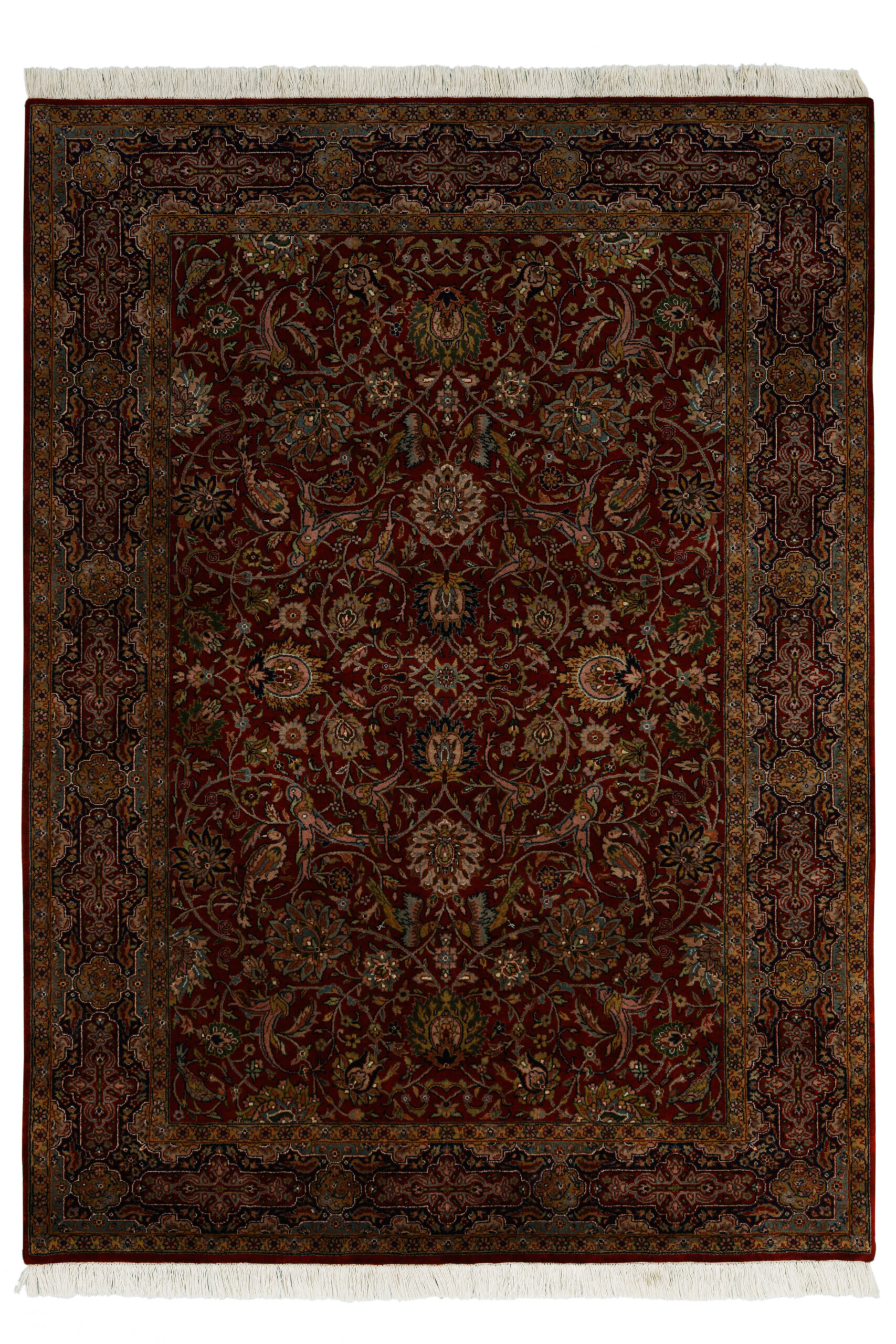 SAROUGH - INDIAN EXCLUSIVE HANDKNOTTED CARPET 174 x 240 cm