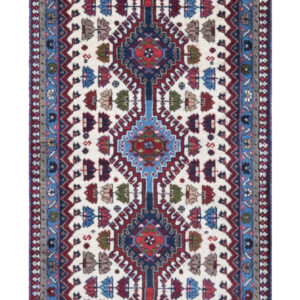 YALAMEH - PERSIAN URBAN / EXCLUSIVE HANDKNOTTED CARPET 61 x 141 cm