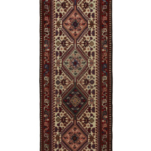 YALAMEH - PERSIAN URBAN / EXCLUSIVE HANDKNOTTED CARPET 82 x 400 cm
