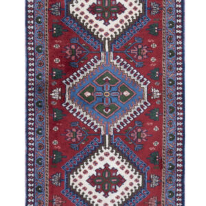 YALAMEH - PERSIAN URBAN / EXCLUSIVE HANDKNOTTED CARPET 52 x 156 cm