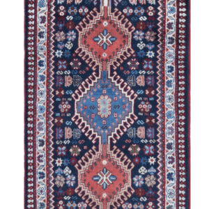 YALAMEH - PERSIAN URBAN / EXCLUSIVE HANDKNOTTED CARPET 58 x 145 cm