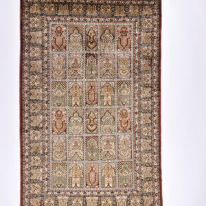 BAKHTIARI - INDIAN TRADITIONAL HANDKNOTTED CARPET 122 x 191 cm