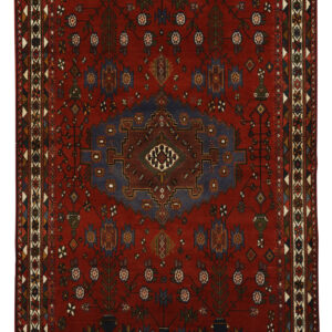 AFSHAR - PERSIAN NOMADIC / TRIBAL HANDKNOTTED CARPET 158 x 243 cm