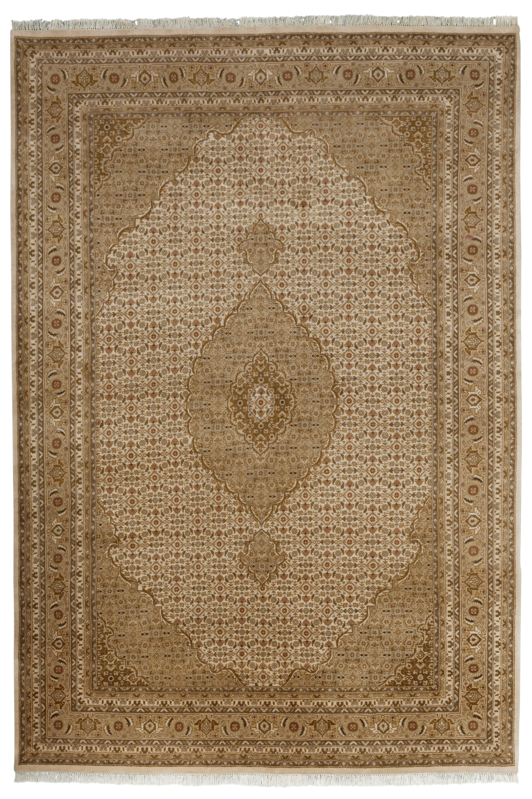 BIDJAR - INDIAN TRADITIONAL HANDKNOTTED CARPET 244 x 355 cm
