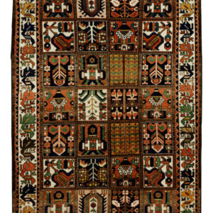 BAKHTIARI - PERSIAN NOMADIC / TRIBAL HANDKNOTTED CARPET 153 x 218 cm