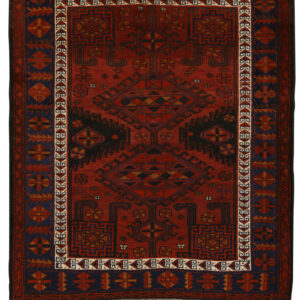 KURDISH - PERSIAN NOMADIC / TRIBAL HANDKNOTTED CARPET 176 x 208 cm