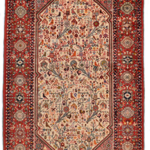 HAMADAN - PERSIAN NOMADIC / TRIBAL HANDKNOTTED CARPET 130 x 227 cm
