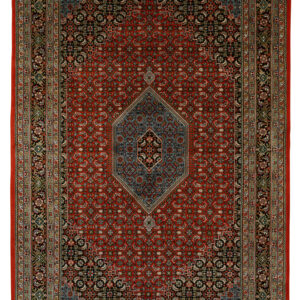 BIDJAR - INDIAN TRADITIONAL HANDKNOTTED CARPET 196 x 298 cm