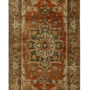 HERIZ - INDIAN TRADITIONAL HANDKNOTTED CARPET 88 x 152 cm