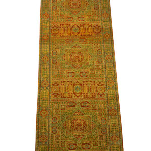 MAMLUK - INDIAN TRADITIONAL HANDKNOTTED CARPET 79 x 249 cm