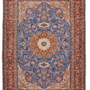 ISFAHAN - SEMI ANTIQUE - ORIENTAL HANDKNOTTED CARPET 144 x 207 cm
