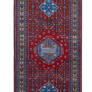 CAUCASIAN - ORIENTAL HANDKNOTTED CARPET 74 x 305 cm