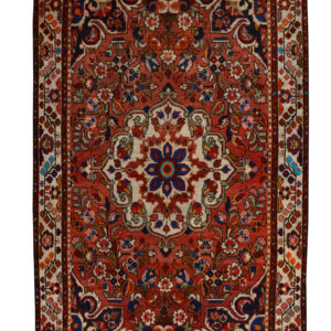 HAMADAN - PERSIAN NOMADIC / TRIBAL HANDKNOTTED CARPET 153 x 269cm