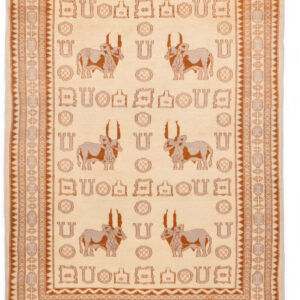 MOHENJO-DARO - PAKISTAN EXCLUSIVE HANDKNOTTED CARPET 123 x 183 cm
