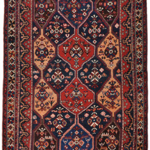 AFSHAR - PERSIAN NOMADIC / TRIBAL HANDKNOTTED CARPET 140 x 240 cm