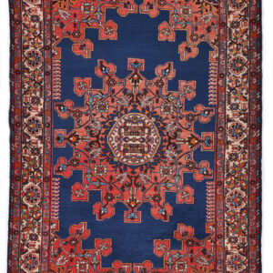 HAMADAN - PERSIAN NOMADIC / TRIBAL HANDKNOTTED CARPET 140 x 215 cm