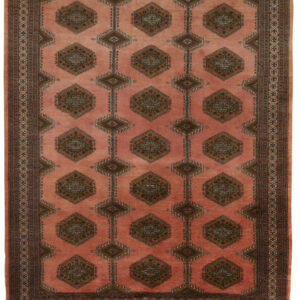 TURKMAN(Color Fade) - PAKISTAN TRADITIONAL HANDKNOTTED CARPET 225 x 288 cm
