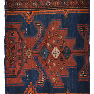 MESHKIN - PERSIAN NOMADIC / TRIBAL HANDKNOTTED CARPET 60 x 106 cm