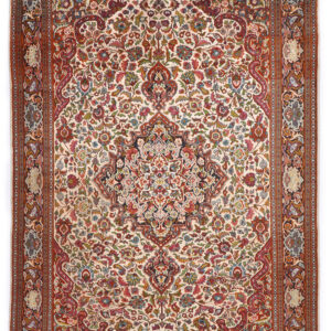 MEDALLION - INDIAN EXCLUSIVE HANDKNOTTED CARPET 123 x 184 cm