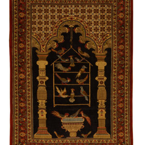 GHOM - PERSIAN URBAN / EXCLUSIVE HANDKNOTTED CARPET 102 x 150 cm