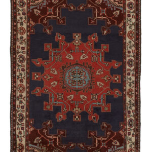 TEFRASH - PERSIAN NOMADIC / TRIBAL HANDKNOTTED CARPET 127 x 195 cm