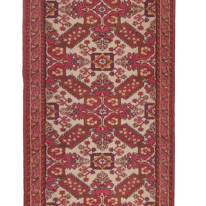 CAUCASIAN - CAUCASIAN / TURKEY HANDKNOTTED CARPET 77 x 264 cm