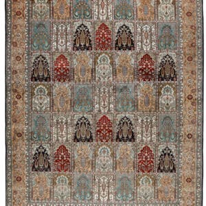 GHOM 100% SILK - CHINESE CARPETS & TAPESTRIES HANDKNOTTED CARPET 250 x 340 cm