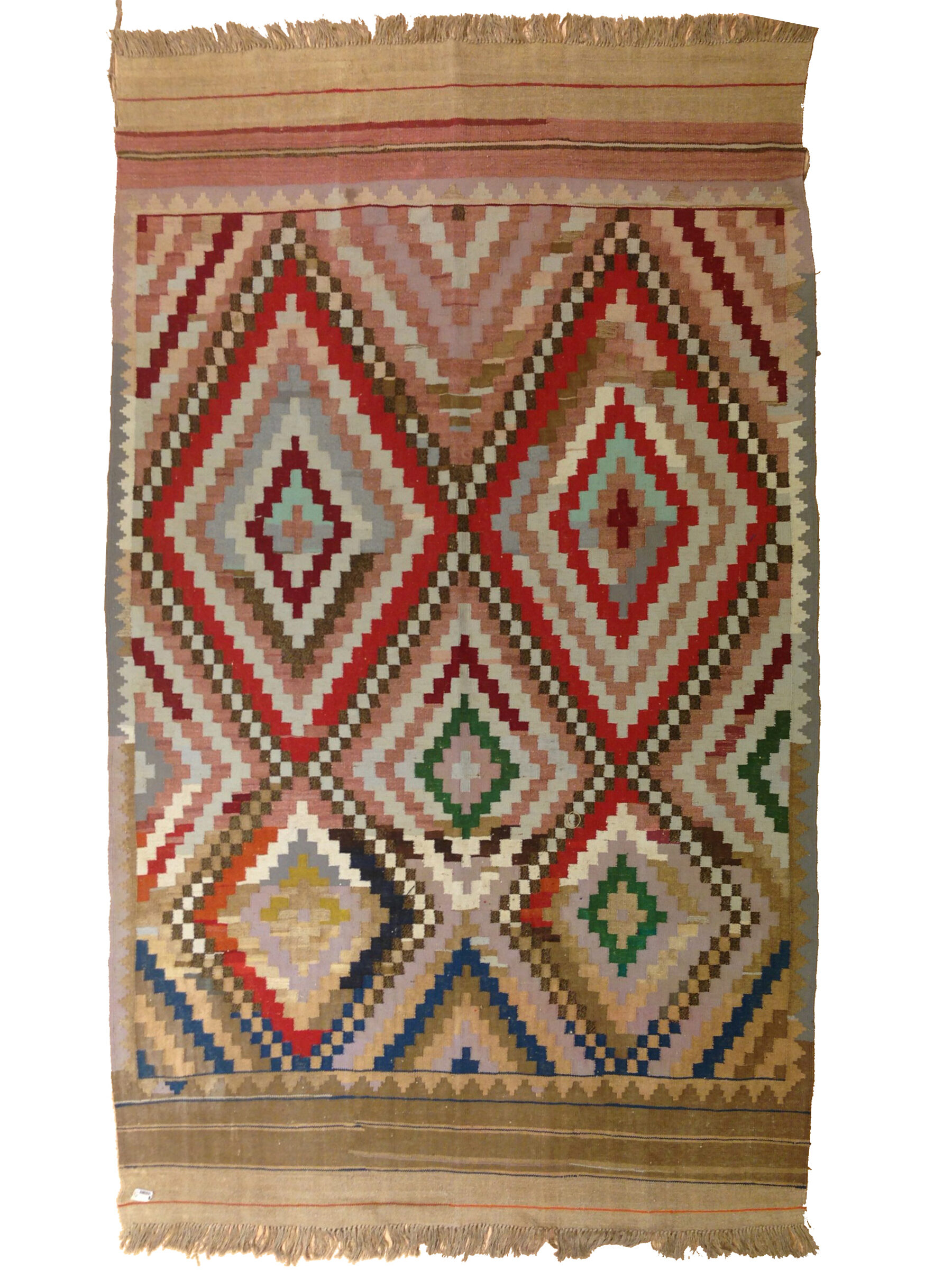 KELIM OLD - OLD HANDWOVEN KELIM 200 x 290 cm