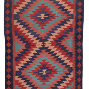 KELIM - OLD HANDWOVEN KELIM 170 x 252 cm