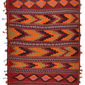 KELIM - OLD HANDWOVEN KELIM 140 x 210 cm