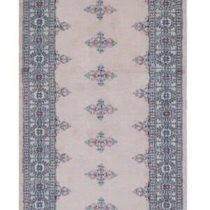 BUTTERFLY - ORIENTAL HANDKNOTTED CARPET 79 x 264 cm