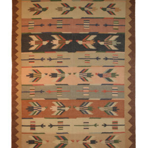 KELIM - COTTON - NEW HANDWOVEN KELIM 126 x 185 cm