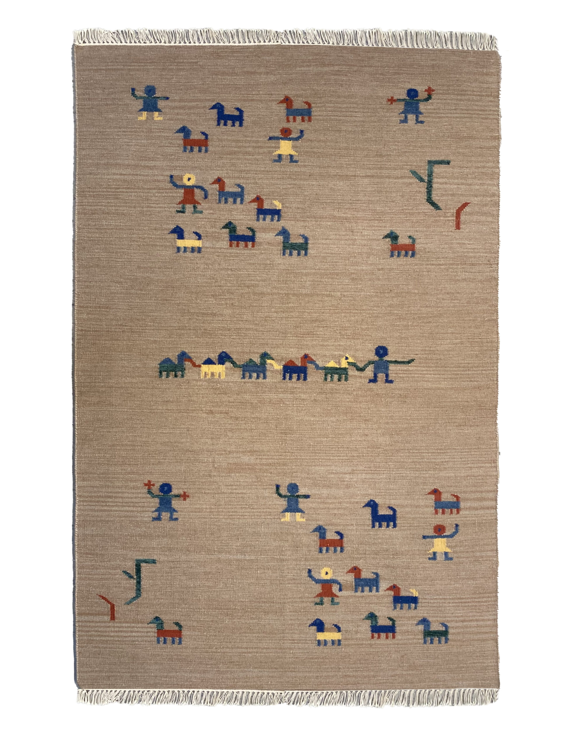 KELIM - NEW HANDWOVEN KELIM 140 x 200 cm