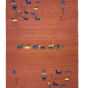 KELIM - NEW HANDWOVEN KELIM 140 x 200 cm