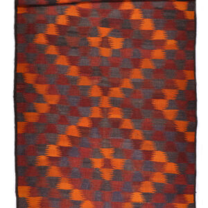 KELIM OLD - OLD HANDWOVEN KELIM 150 x 375 cm